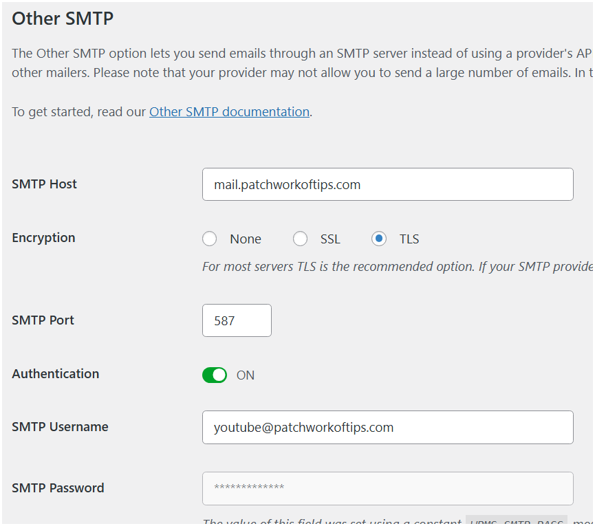 WP Mail SMTP Full Settings For NameCheap Email Account